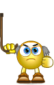 angry old man emoticon