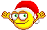 Happy Santa animated emoticon