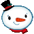 Snowman smiley (Christmas Emoticons)