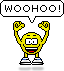woohoo jumping icon