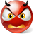 Very angry animated emoticon
