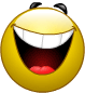 Hysterical Laughter smiley (Laughing Emoticons)