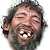 ugly man laugh smiley