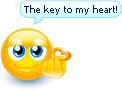 handing key heart icon