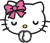 Crying Hello Kitty emoticon (Sad Emoticons)