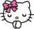 Crying Sad Hello Kitty emoticon (Sad Emoticons)