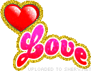 Glittering Love emoticon (Valentine Emoticons)
