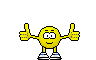 You're Welcome thumbs up animated emoticon