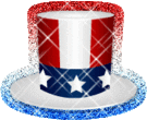 smilie of Uncle Sam's Patriotic Hat