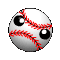 emoticon of Angry baseball