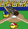 Baseball Strike animated emoticon