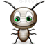 Dancing Cockroach emoticon (Bug and insect emoticons)