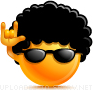 Cool Rocker smiley (Butter Face emoticons)