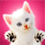 Kitten Lick emoticon (Cat emoticons)