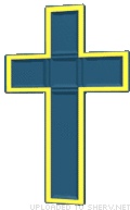 Revolving Cross emoticon (Christianity emoticons)