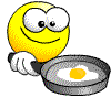 Cooking eggs emoticon | Emoticons and Smileys for Facebook/MSN/Skype/Yahoo
