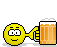 Beer Chugger emoticon (Drinking smileys)
