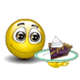 Image result for emoticon eating pie