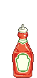 ketchup bottle smiley