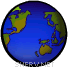 Happy Globe emoticon (Environment emoticons)