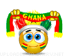 Ghana Supporter smilie