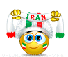 emoticon of Iran Supporter