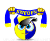 smiley of swedish fan
