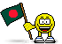 Flag of Bangladesh emoticon (Flag Emoticons)