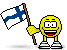 flag of finland smiley
