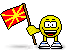 Flag of Macedonia animated emoticon