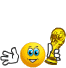 World cup celebration smiley (Football emoticons)