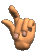 Fingers Snapping emoticon (Hand gesture emoticons)