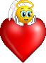big heart emoticon
