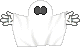 flying ghost smiley