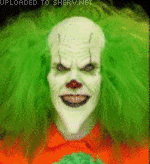 scary clowns gif