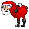 emoticon of Rude Santa Claus