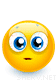 Blinking scared emoticon (Nervous smiley faces)