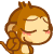 cute monkey smiley