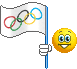 پرچم المپیک شکلک
