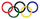 smilie of Olympics flag