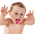 Baby Pulling out Long Tongue Flap emoticon (Playful and cheeky emoticons)
