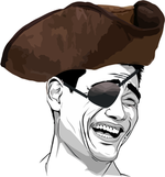 Yao Ming Pirate Rage emoticon (Rage Emoticons)