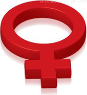 Female Symbol emoticon (Symbols and Signs emoticons)