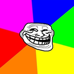 Troll face Meme emoticon  Emoticons and Smileys for  Facebook/MSN/Skype/Yahoo