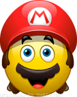 Super Mario smiley (Video Game emoticons)