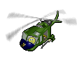 Helicopter emoticon (Army and War emoticons)