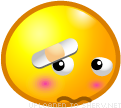 Ashamed smiley (Yellow Face Emoticons)