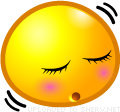 Dozing emoticon (Yellow Face Emoticons)
