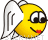 Cute Angel emoticon (Yellow HD emoticons)