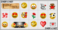 Valentine MSN Emoticons screen shot